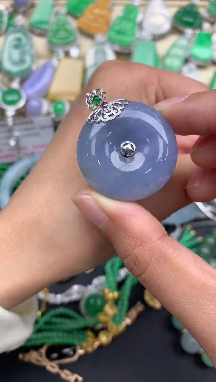 【闪购商品】翡翠颈饰18K金镶嵌265-中国好珍宝