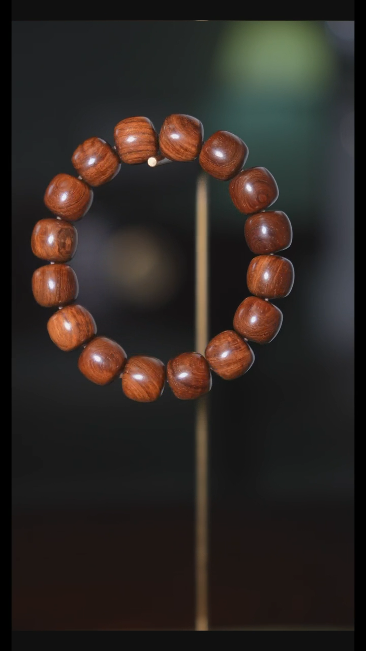 黄花梨/降香黄檀手串/手链海南黄花梨13/14单圈