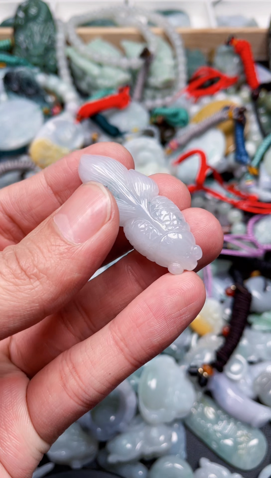 【闪购商品】翡翠颈饰未镶嵌天然翡翠a货