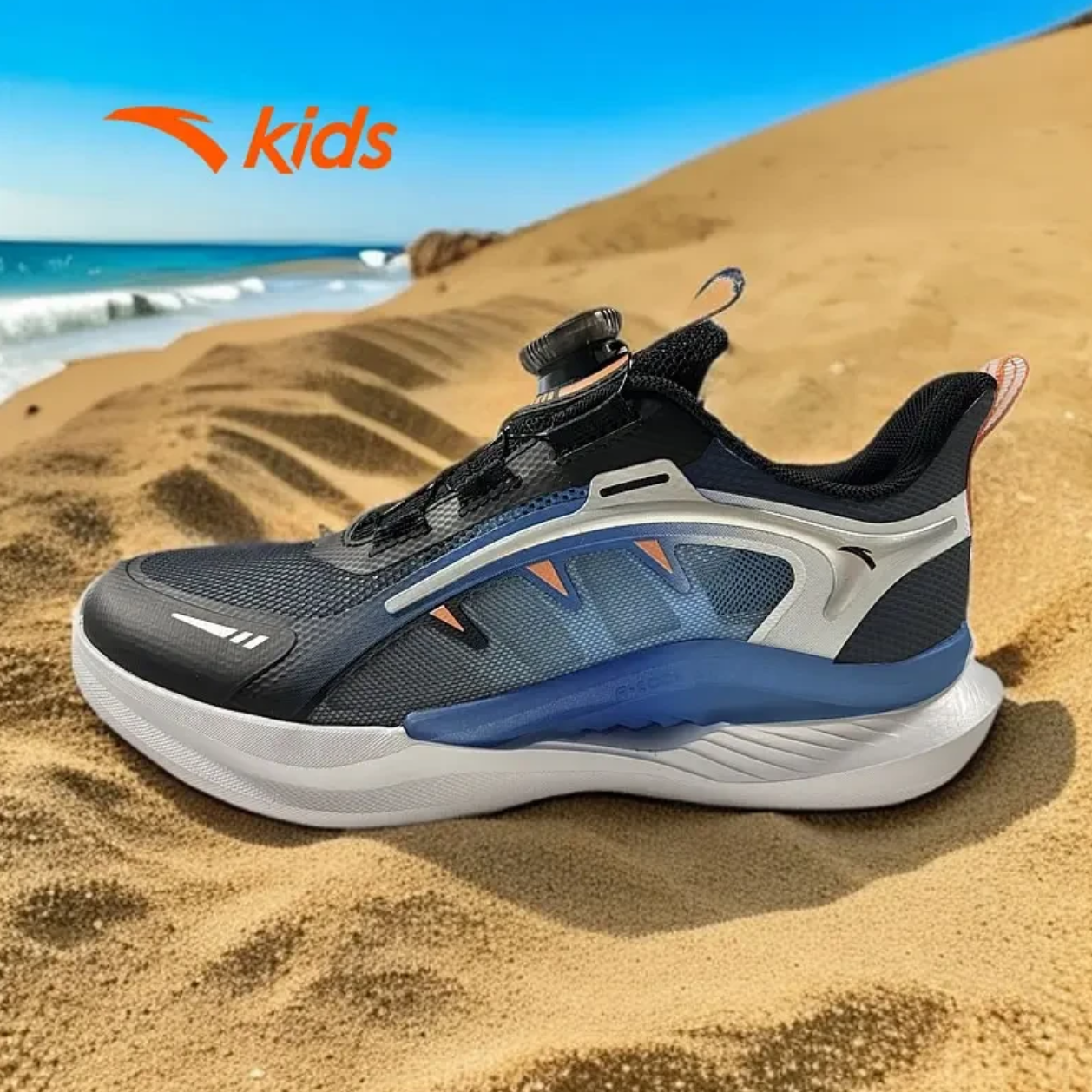 anta kids/安踏儿童【儿童节送礼】儿童夏季鞋子网面御风男大童单鞋