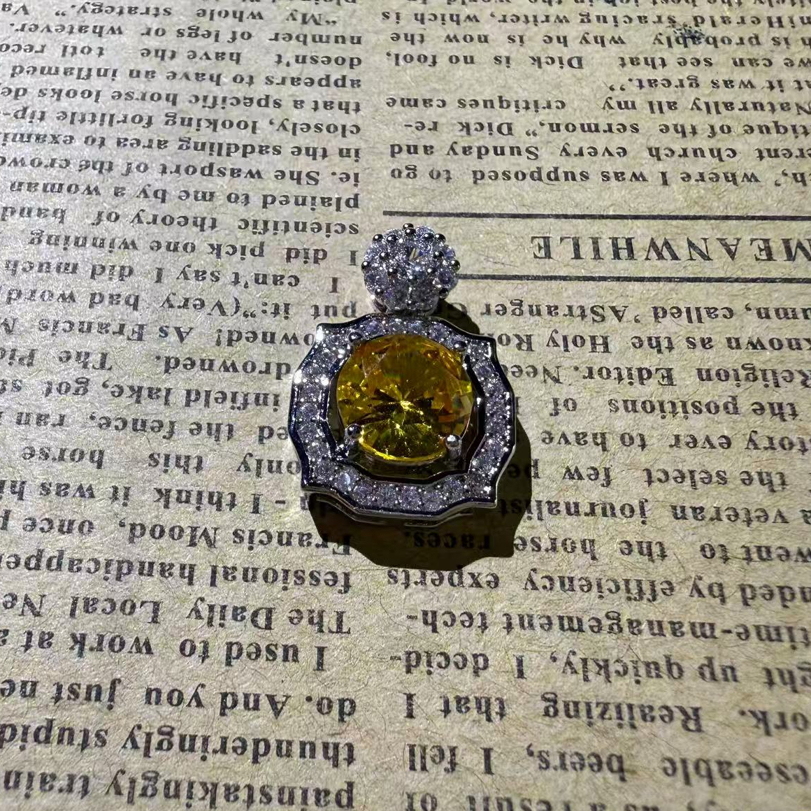 DYJC285 黄色吊坠