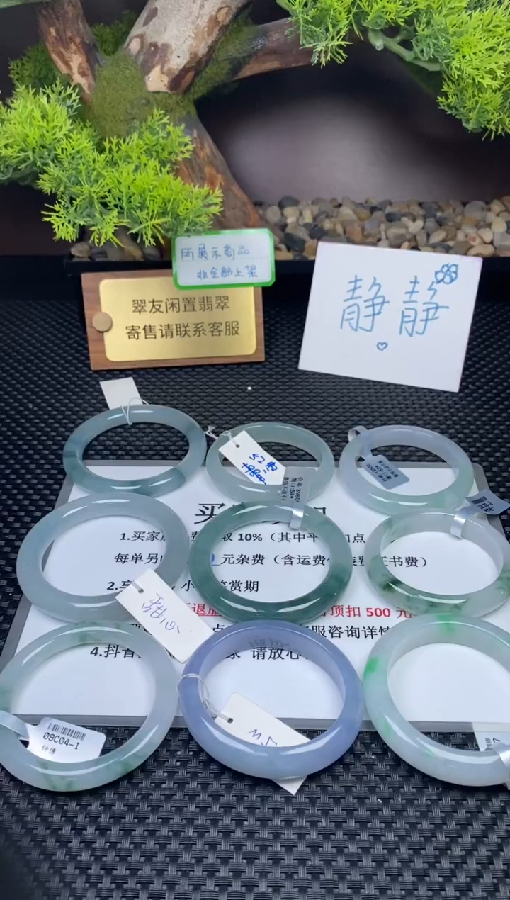 【闪购商品】翡翠颈饰未镶嵌手镯