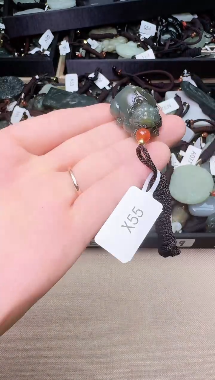 【闪购商品】和田玉挂件未镶嵌1