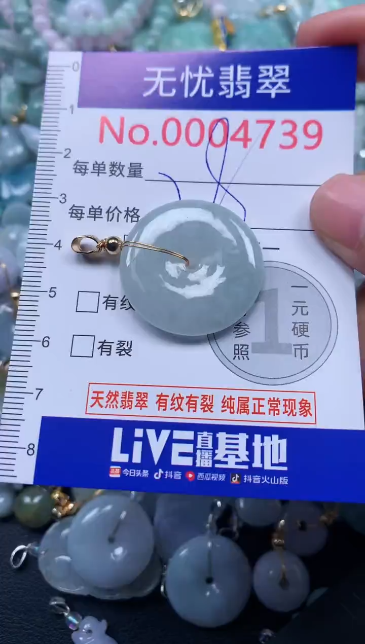 颈饰未镶嵌翡翠4739