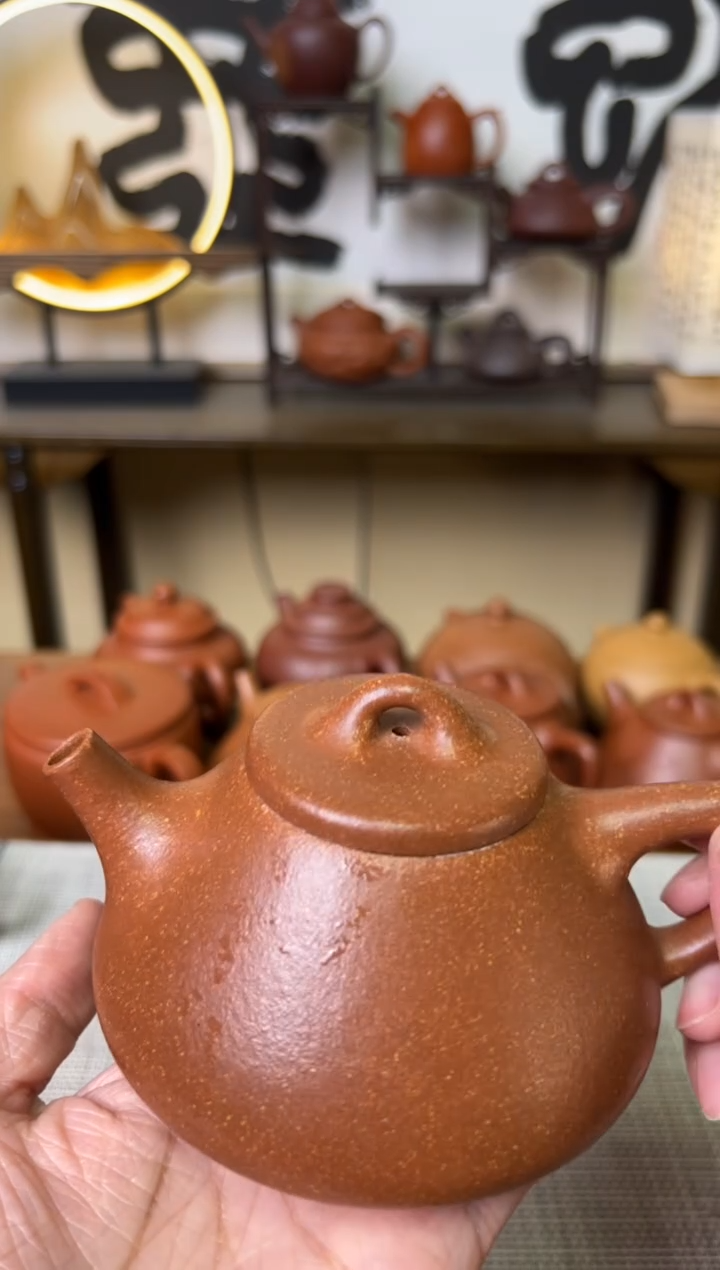 【闪购商品】段泥茶壶原矿子冶石瓢红降坡220cc