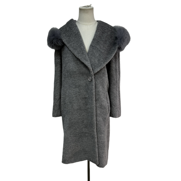 妃鱼/麦丝玛拉/羊驼毛/大衣/95新/凡2/7