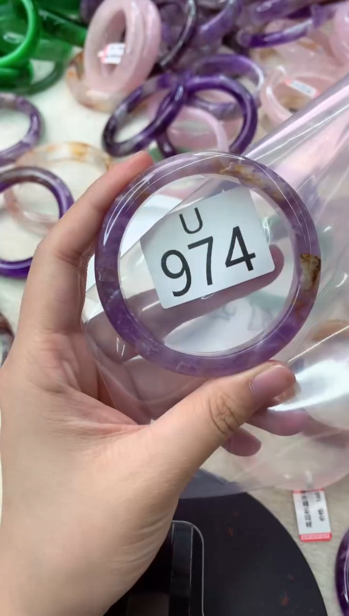 未镶嵌手镯水晶U974-57