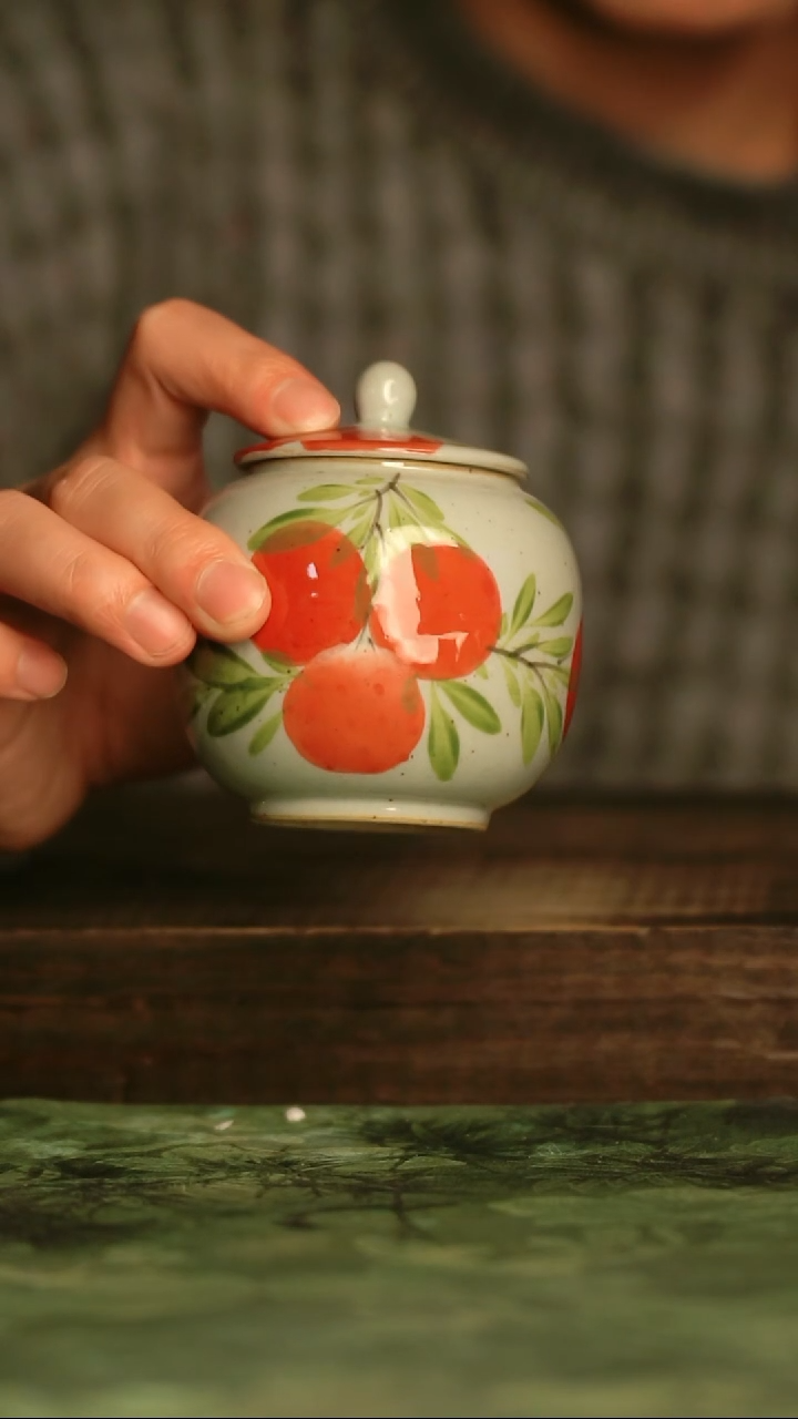 手工手绘瓷器青诗集手工手绘瓷器