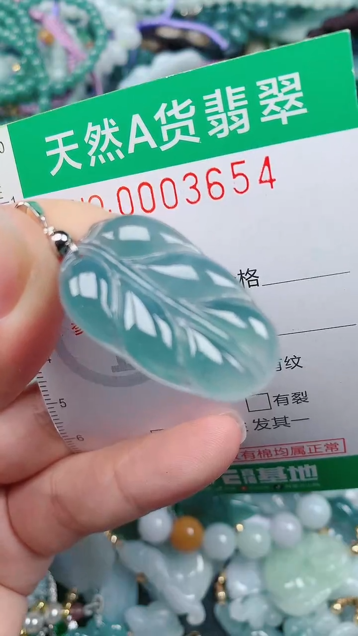 颈饰未镶嵌翡翠.0003654