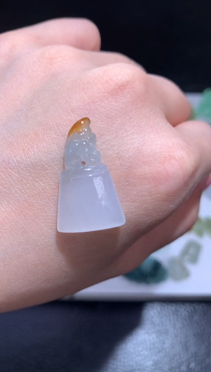 定制翡翠未镶嵌毛货
