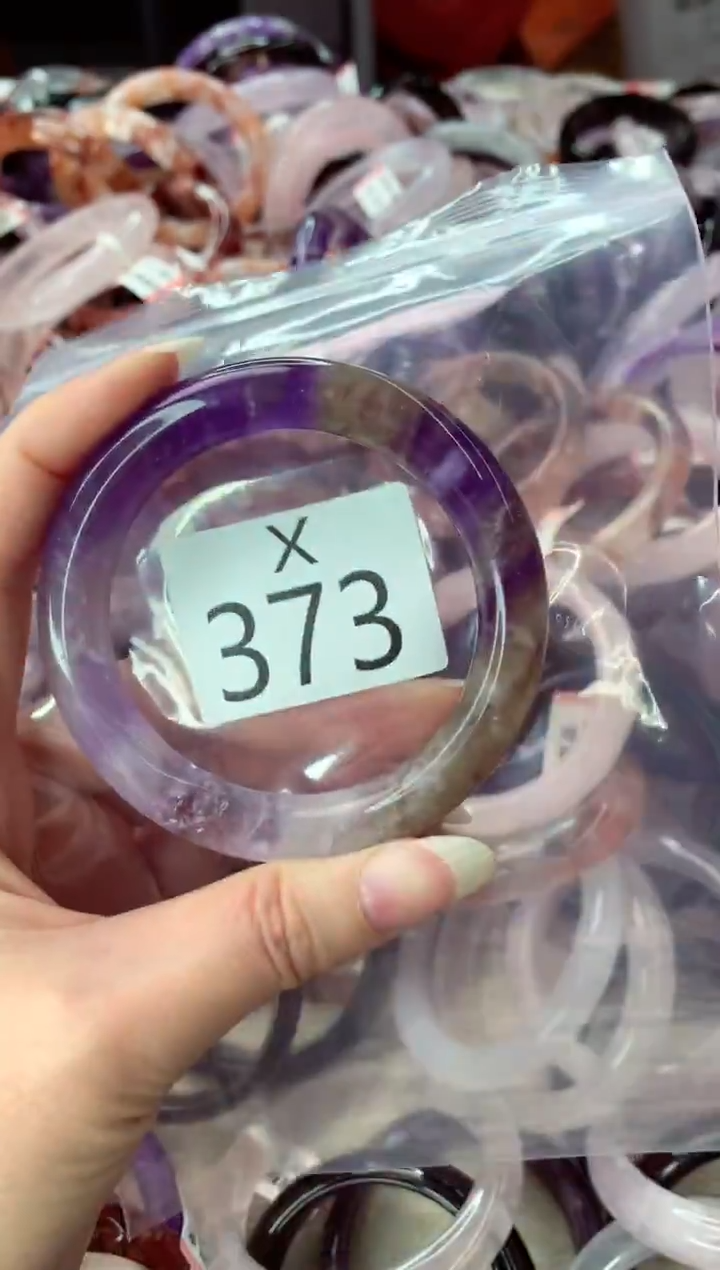 未镶嵌手镯水晶X373-55