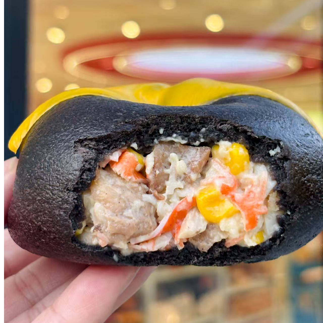 《悠客手作贝果》馅足料多口味营养早餐短保西式肉松味糕点面包休闲