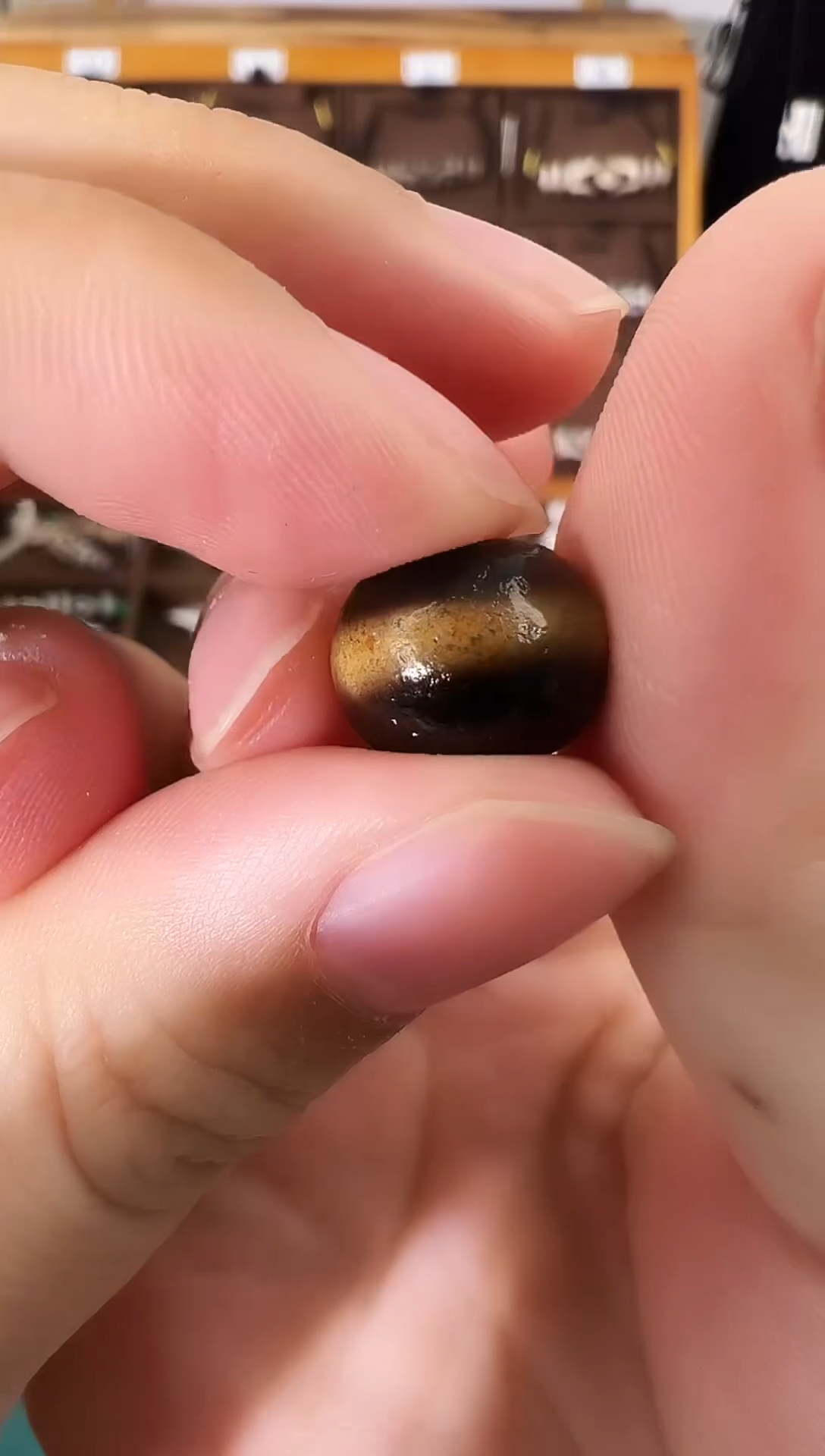 玛瑙/玉髓（覆膜）颈饰未镶嵌4（微瑕随机发货）
