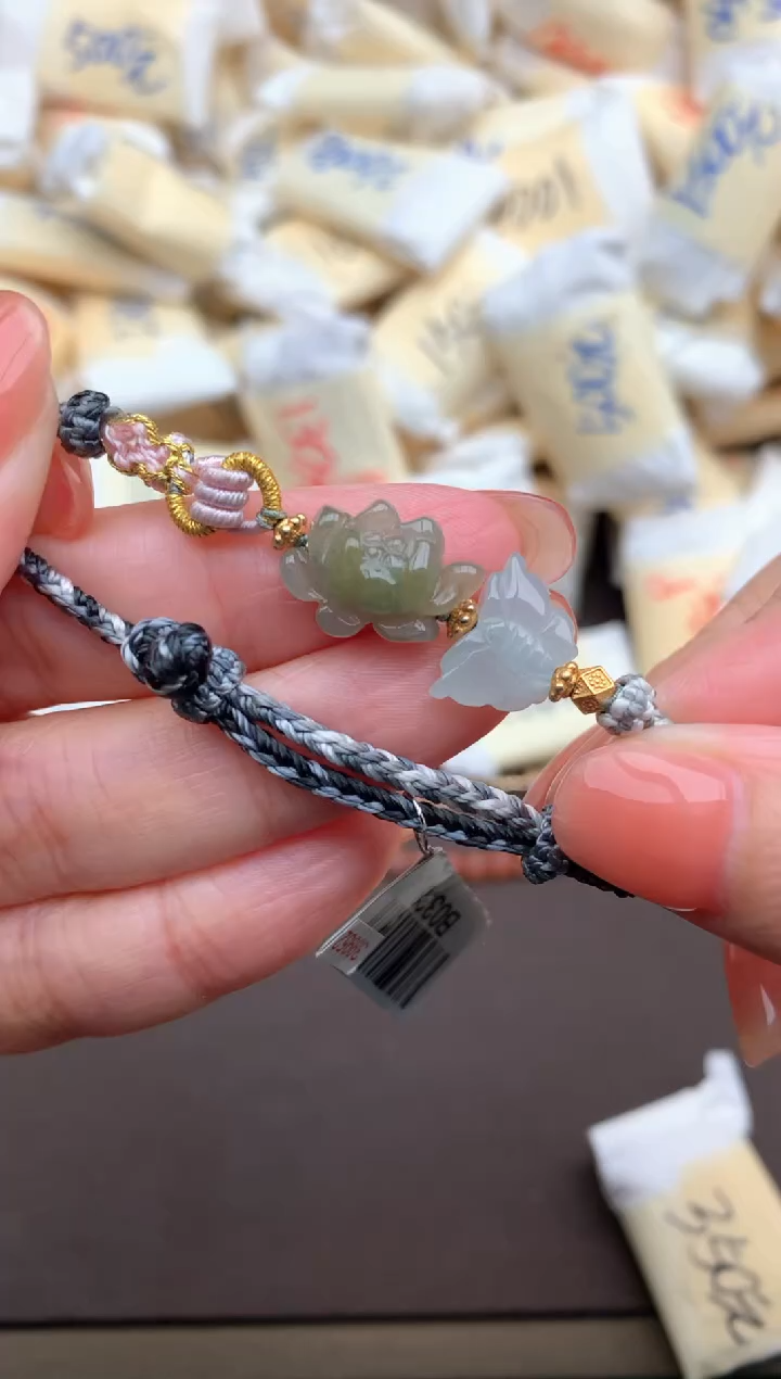 【闪购商品】翡翠手绳未镶嵌一