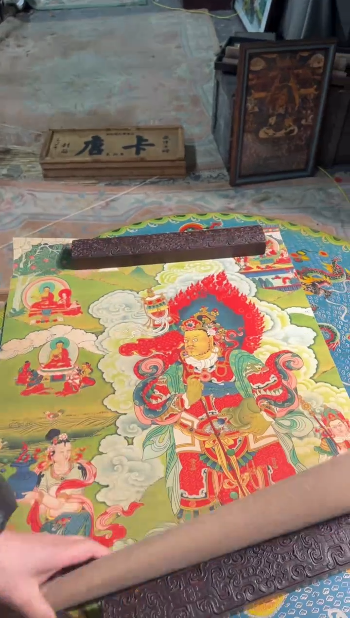 卷轴画卷轴画奥奥的唐卡