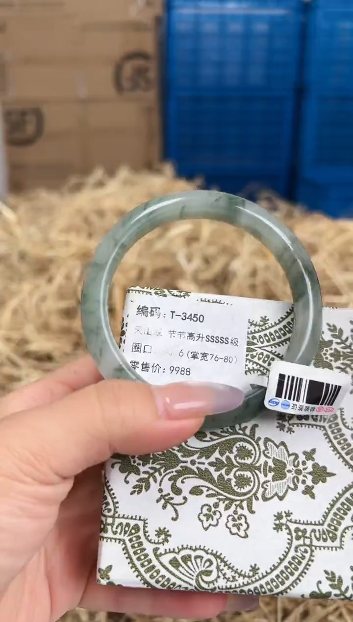 未镶嵌手镯石英质玉T-3450