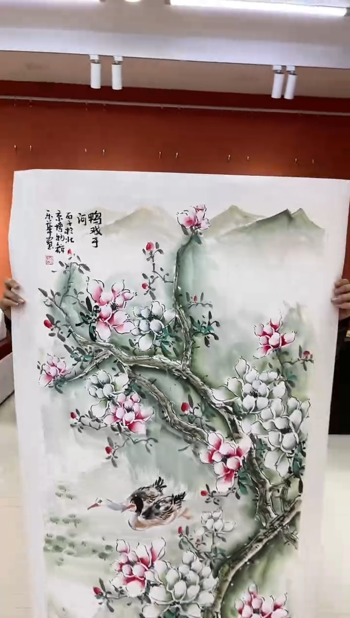 【闪购商品】国画郑乐华绘画手绘作品5-3