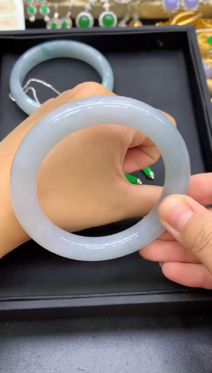 未镶嵌手镯翡翠474-中国好珍宝