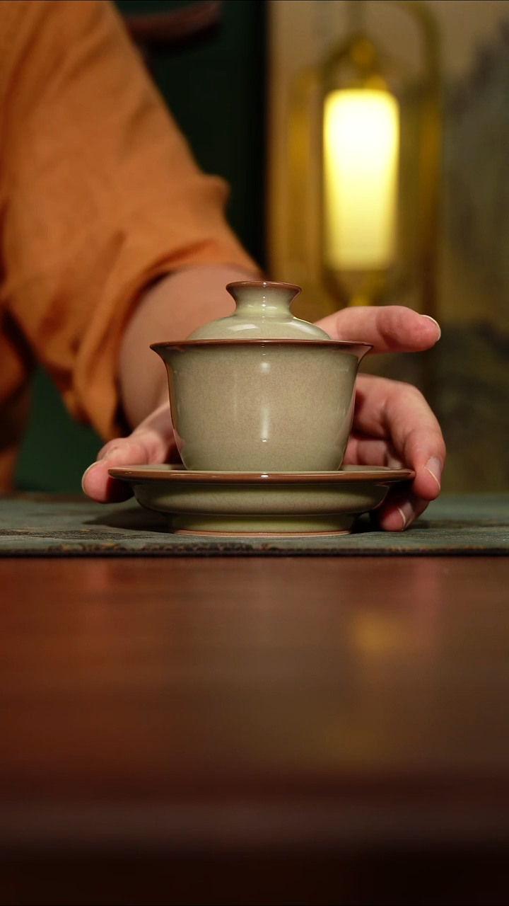 【览古雅韵】三才盖碗