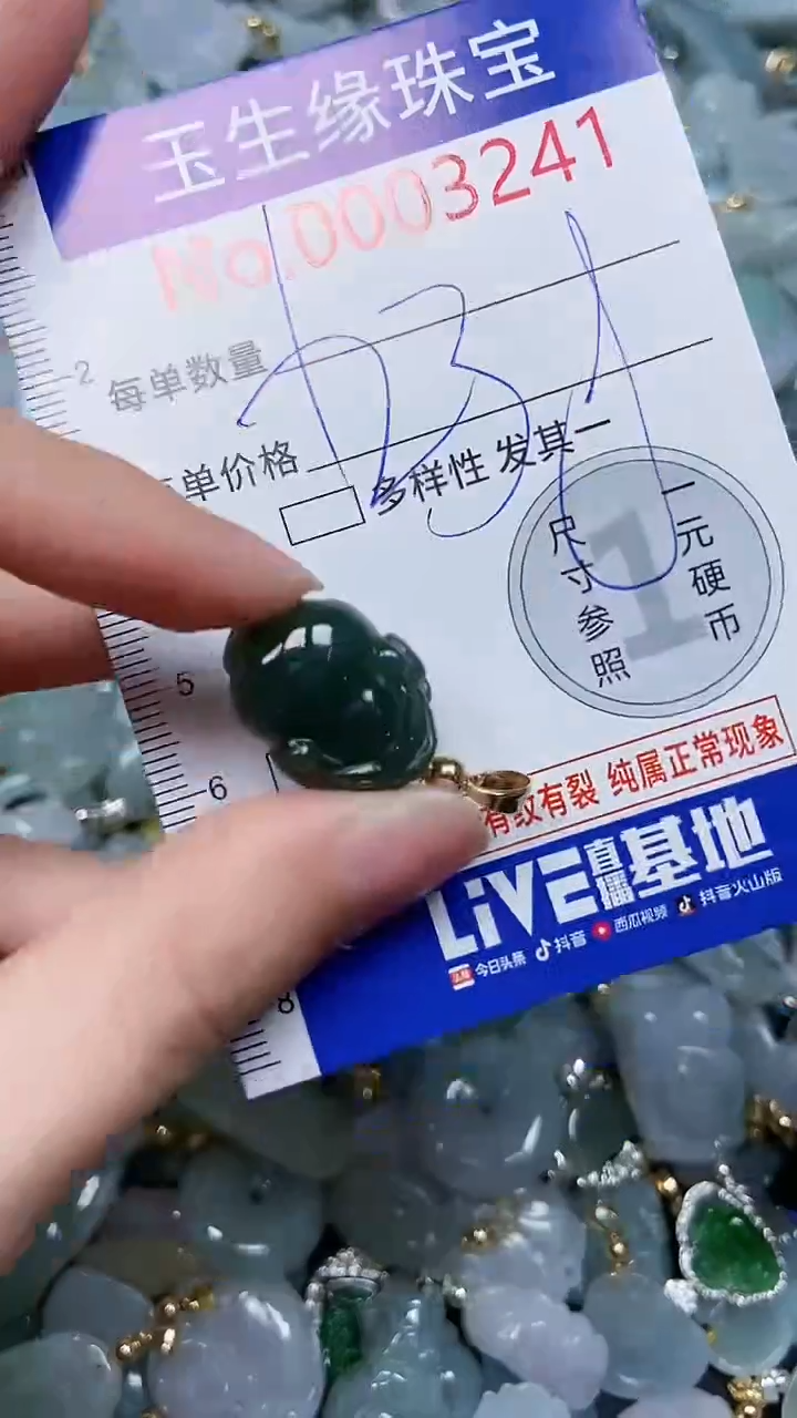 【闪购商品】翡翠颈饰未镶嵌闪购00003241