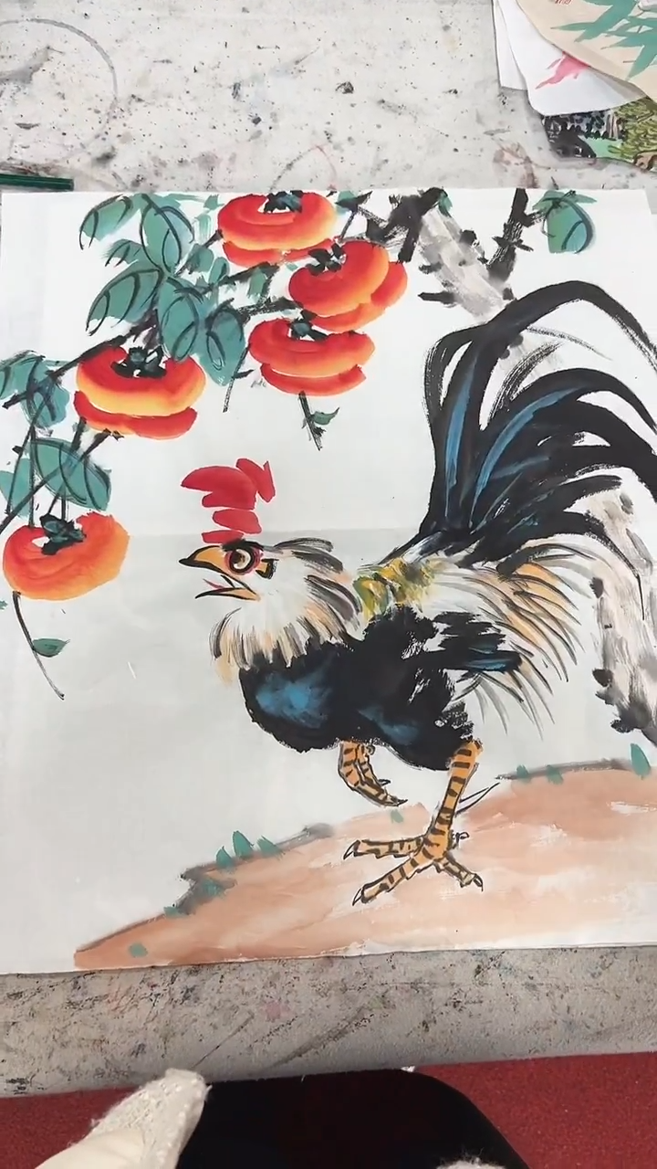 国画李火庆/国画/花鸟