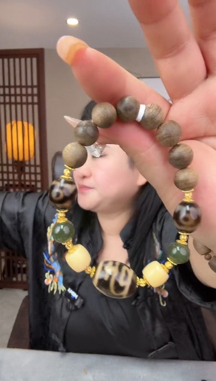 珐琅足银甄选好物I莲心宝瓶手串