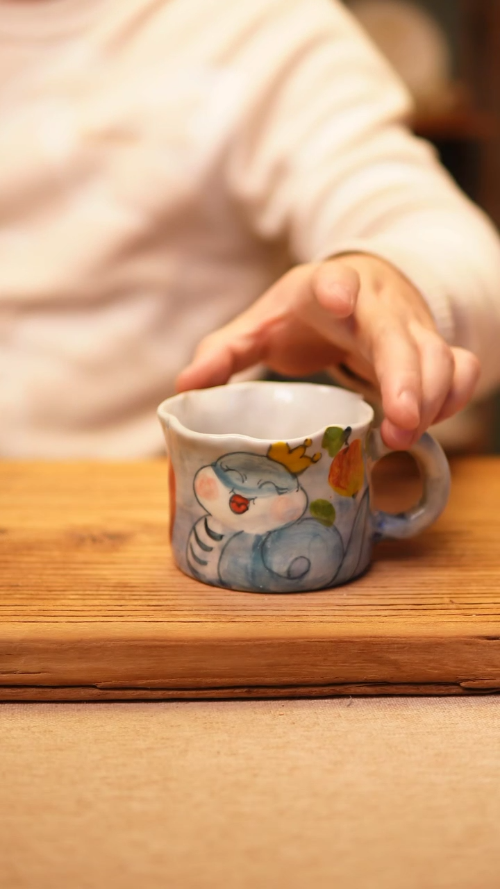 【闪购商品】@@陶园瓷舍@@纯手工手绘@高温釉下彩