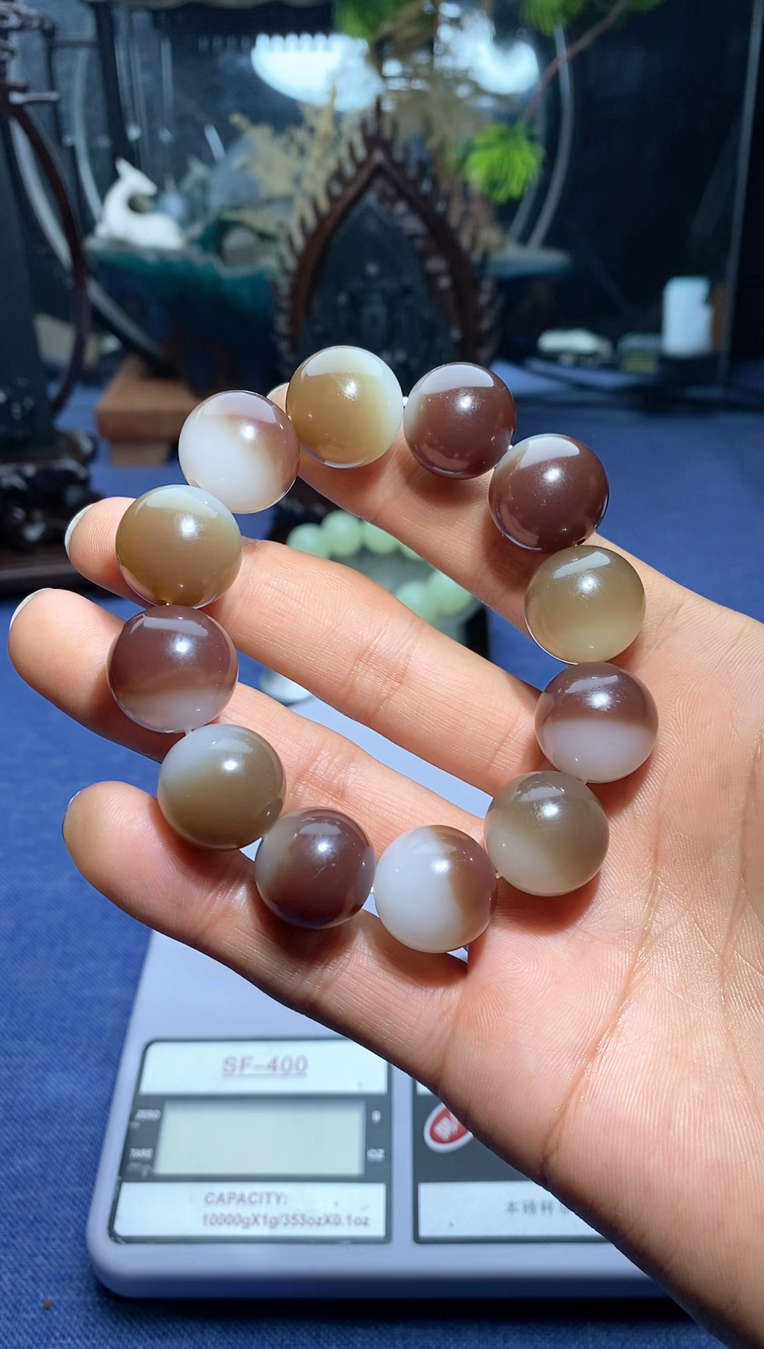 【闪购商品】和田玉颈饰未镶嵌糖白手串