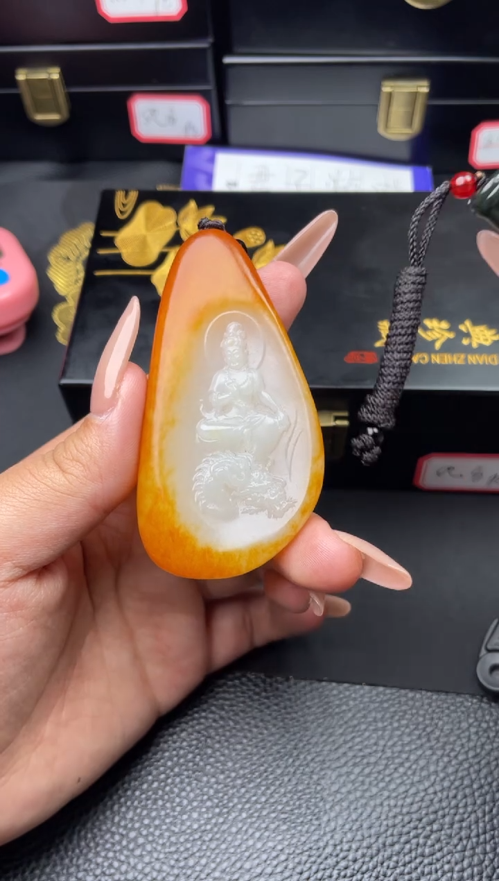 【闪购商品】和田玉吊坠未镶嵌1