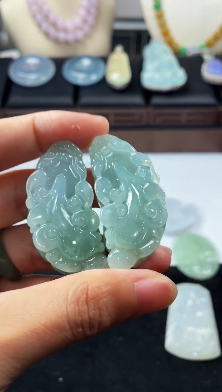 未镶嵌定制翡翠千*浓3906毛货不退不换