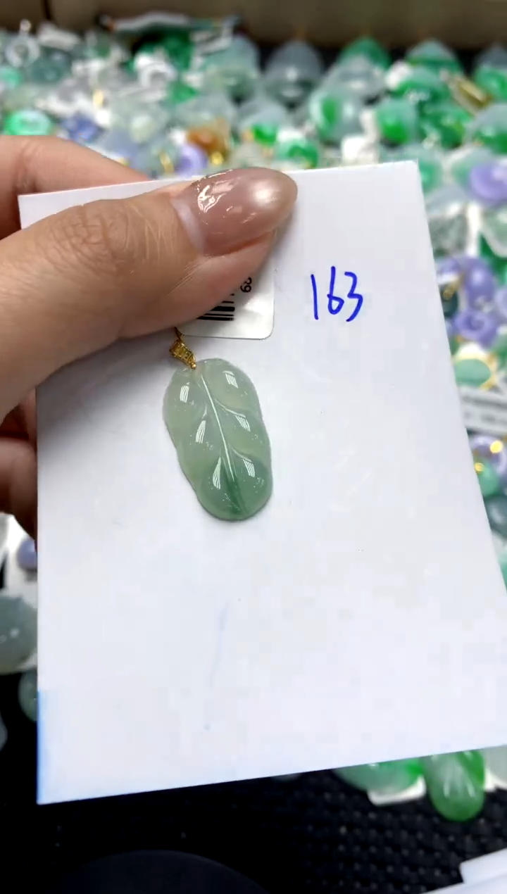 【闪购商品】翡翠颈饰18K金镶嵌11111111111111111