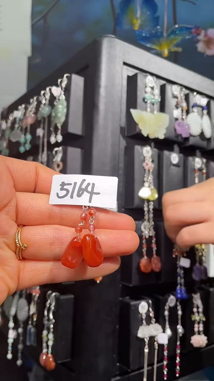 银S925镶嵌耳饰紫晶喜欢拍微瑕