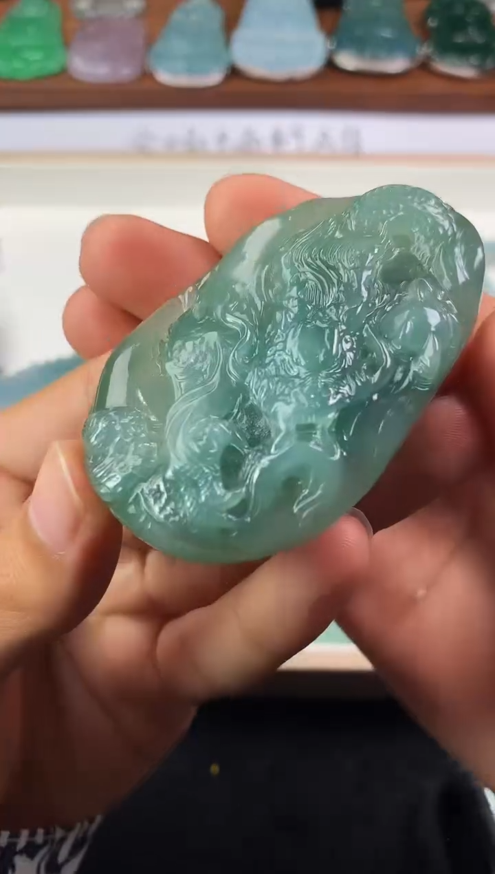 【闪购商品】定制翡翠未镶嵌S毛货不退不换