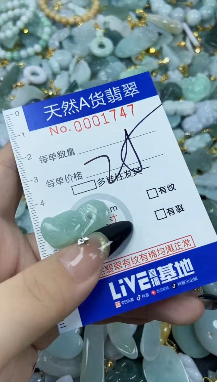 【闪购商品】翡翠颈饰未镶嵌天然A货翡翠