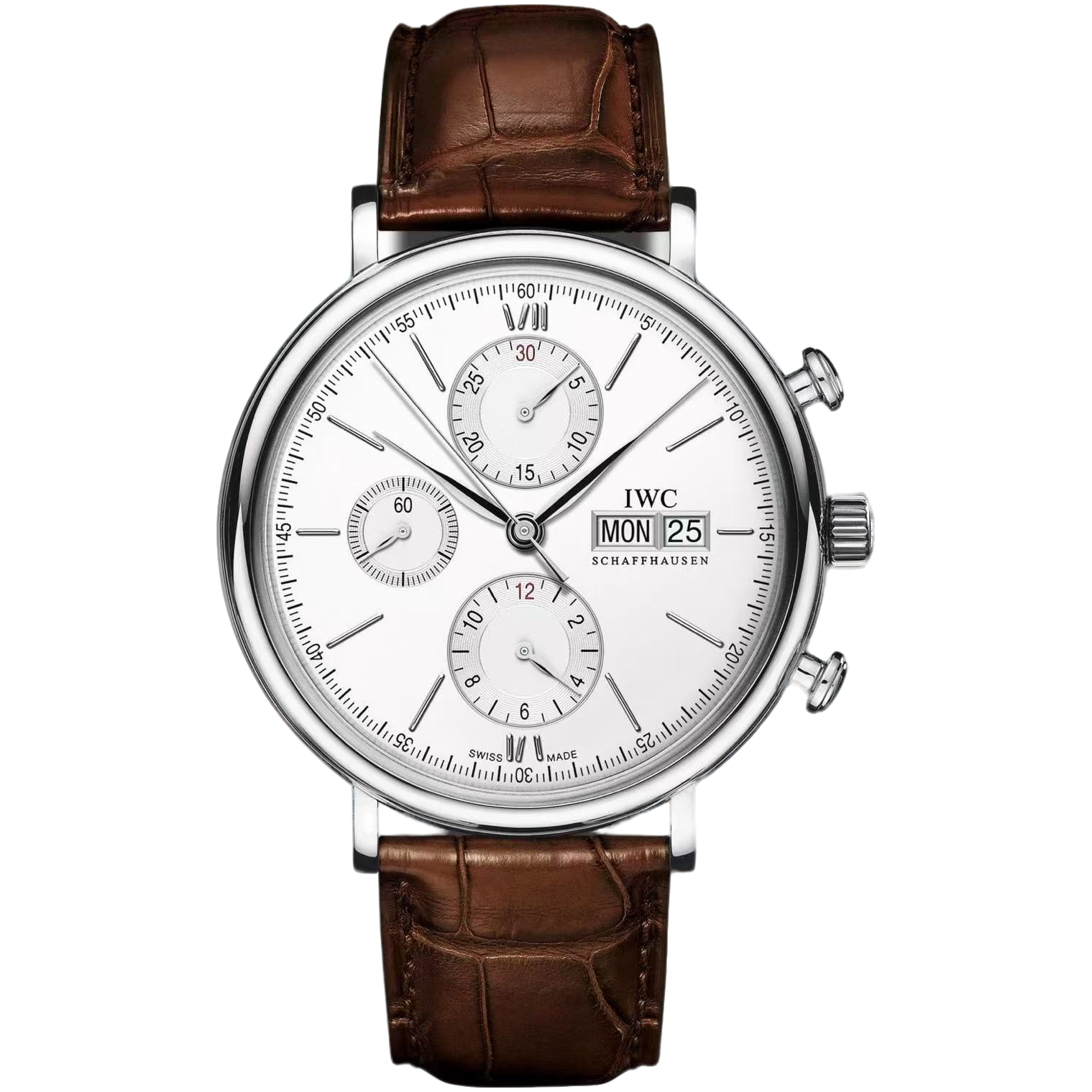 99新 IWC/万国 万国/柏涛菲诺/表径42mm/正装计时/防水双日历