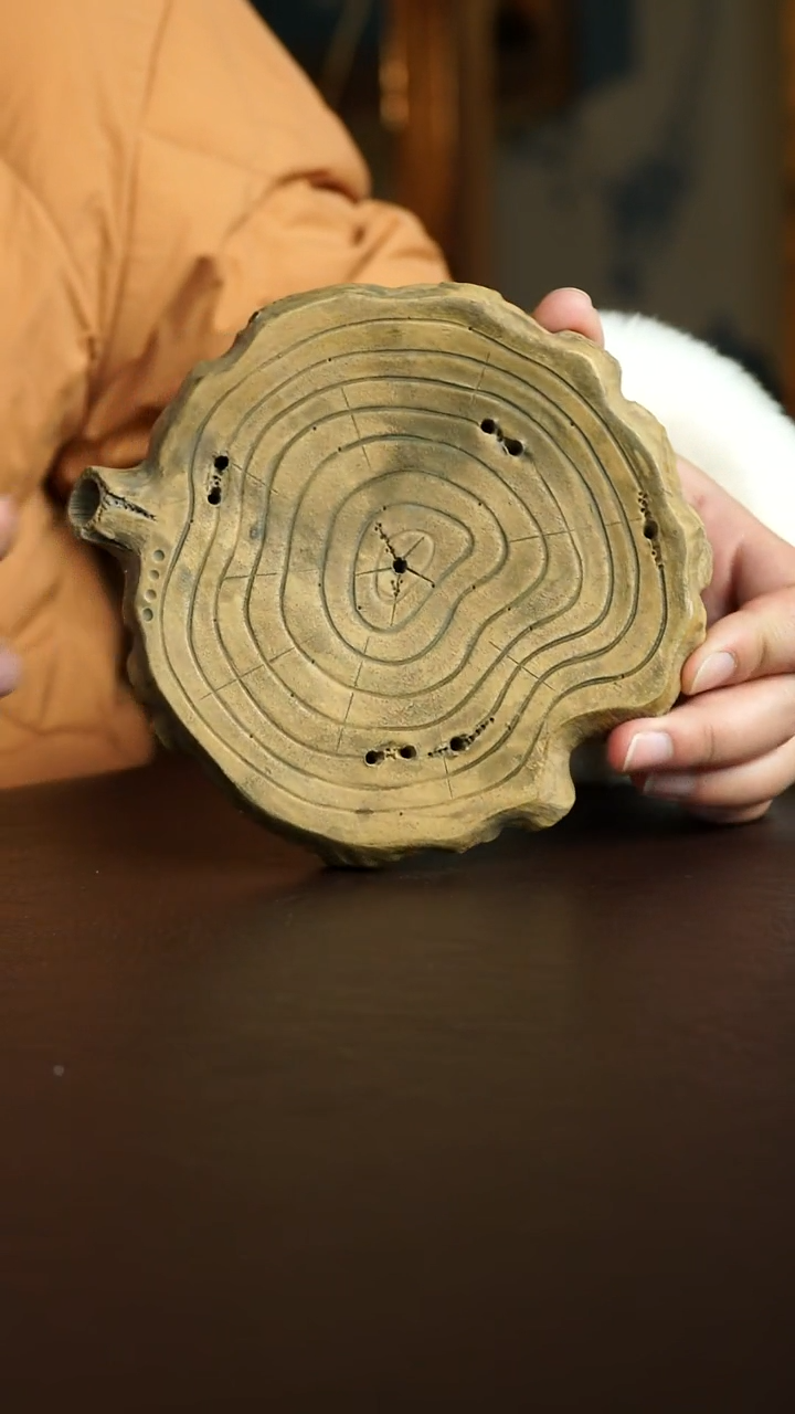 茶杯紫砂25号 树桩壶承 宜兴紫砂原矿作品