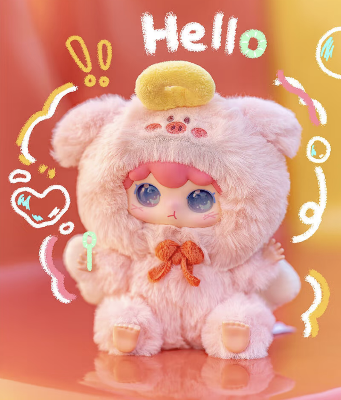 【夏天】kimipapa动物毛绒桌面摆件盲盒