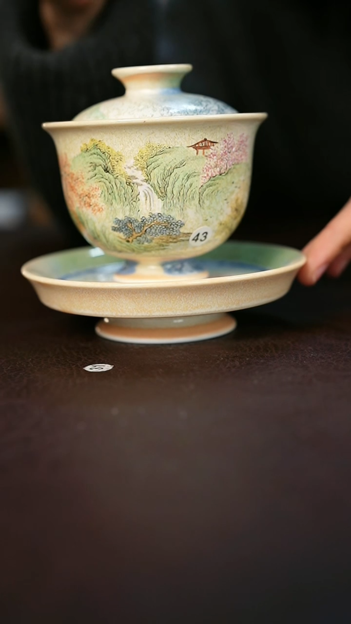 【闪购商品】景德镇陶瓷杯碗柴烧多人