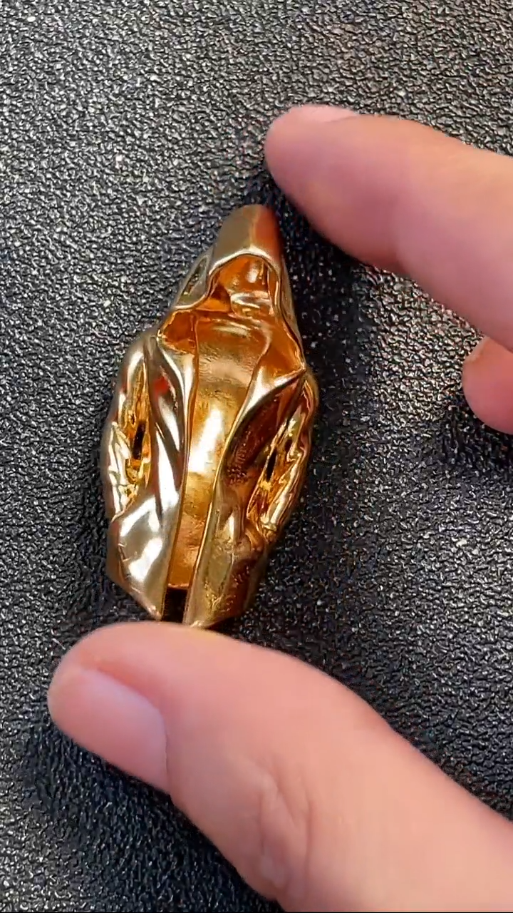 无吊坠925银喜三福原创风衣