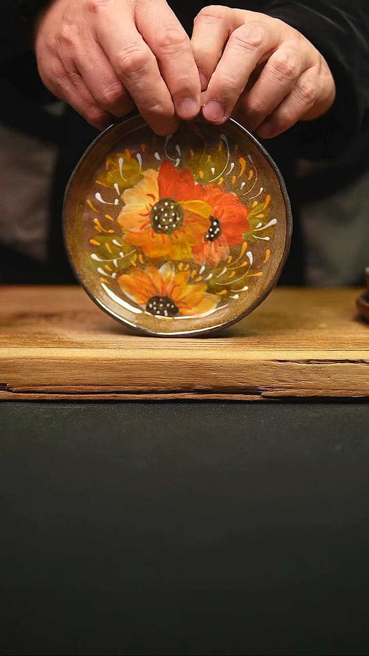 @@陶园瓷舍@@纯手工手绘@高温釉下彩