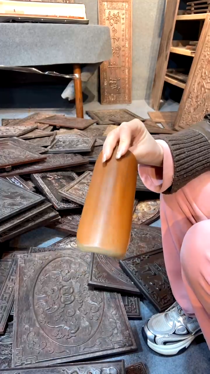 【闪购商品】木紫檀雕刻一物一拍以直播间为准