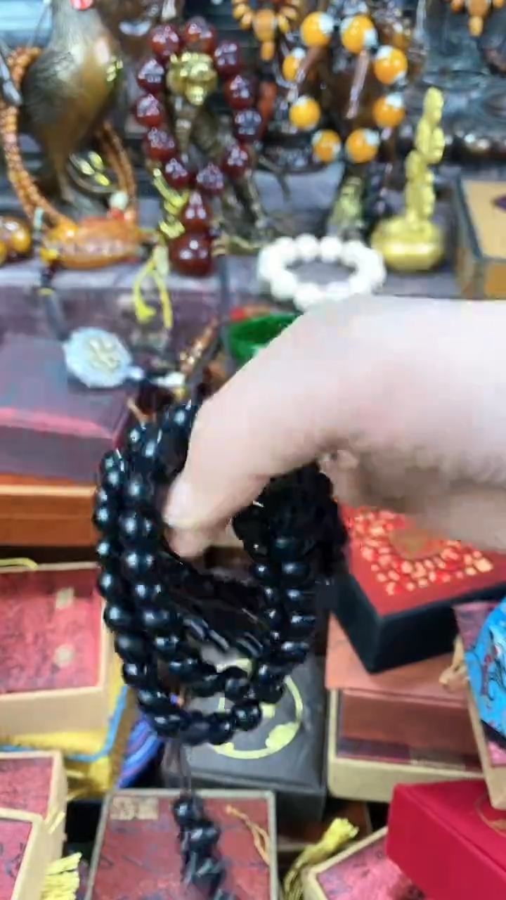 【闪购商品】植物珀手链未镶嵌猪妹精品专属链接