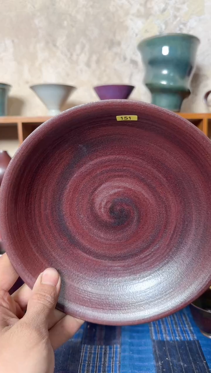 【闪购商品】泥塑151号 全品 原矿釉 盘子
