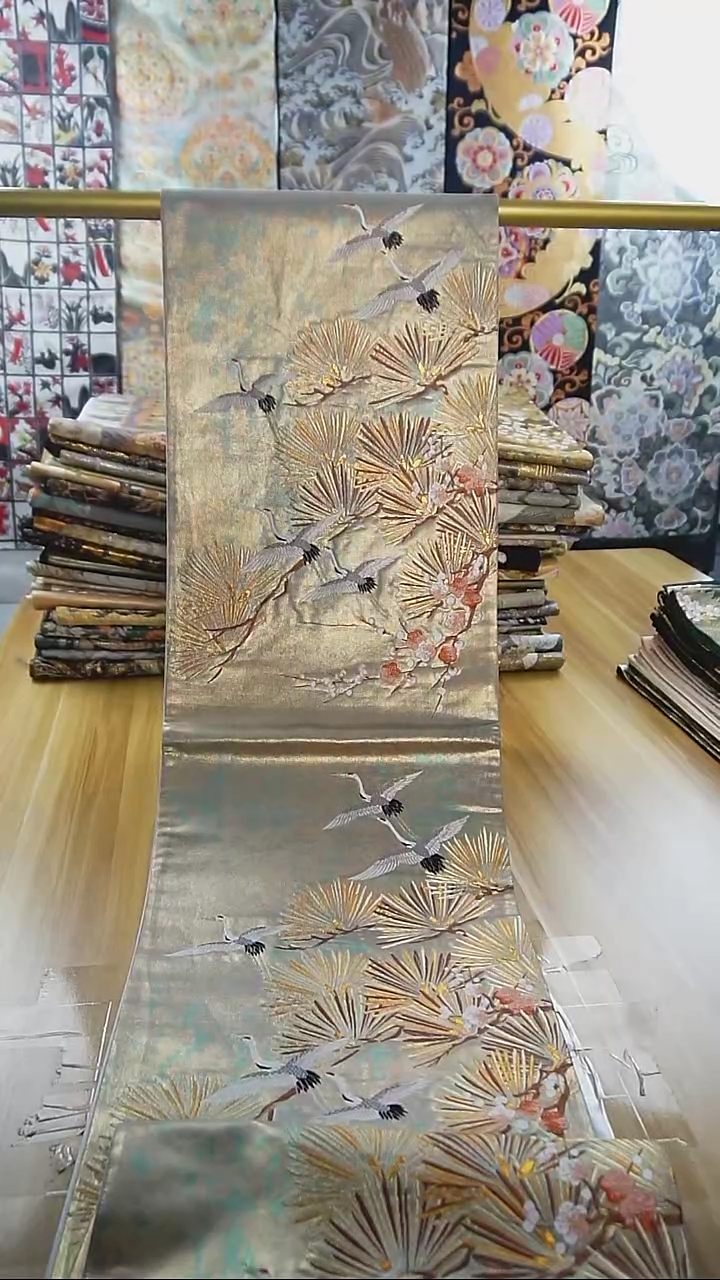 【闪购商品】织绣织锦36松针仙鹤