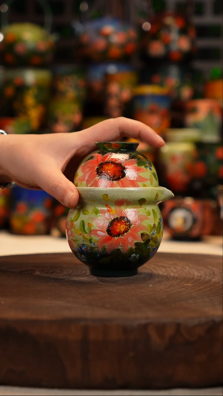 油画   釉下彩   宝瓶