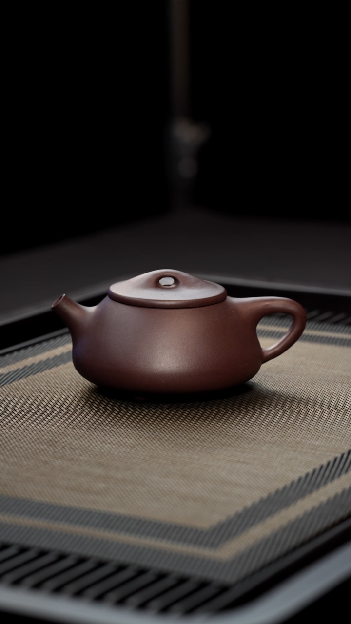 茶壶紫砂半手工紫泥景舟石瓢200cc