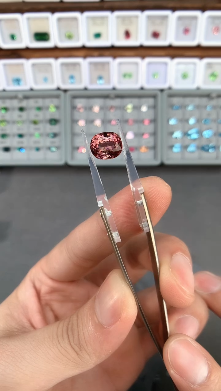 【闪购商品】定制碧玺裸石未镶嵌a11 4.56ct
