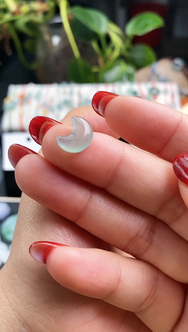 【闪购商品】翡翠戒指未镶嵌月亮