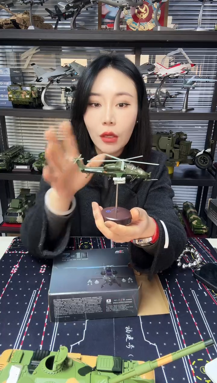 1/100合金直10模型