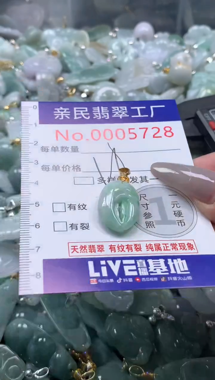 颈饰未镶嵌翡翠5728